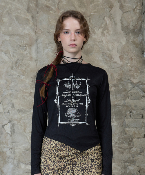 LARTIGENT(ラーティゼン)の「L13 INVITATION LONG SLEEVE(BLACK)(Tシャツ/カットソー・レディース・その他・FREE)」の5枚目の写真
