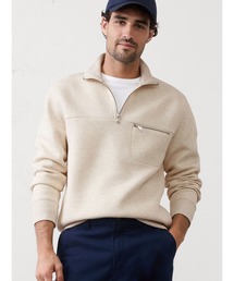 BANANA REPUBLIC FACTORY STORE　　ウィークエンダー ハーフジップ スウェットシャツ