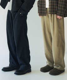 SLOWACID（スローアシッド）の「ウォッシュドリネンバンディングワイドパンツ[4COLOR]（その他パンツ）」