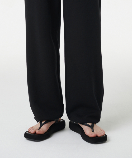 MUSINSA STANDARD WOMAN（ムシンサスタンダードウーマン）の「[クールタンダード] ウィメンズ バリアブル ラウンジ スウェットパンツ [ブラック]（スウェットパンツ・レディース・その他・LARGE/MEDIUM/SMALL/X-SMALL）」の8枚目の写真