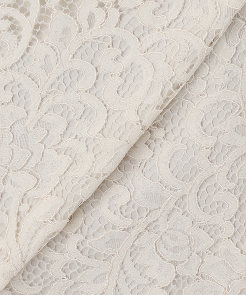 Noble(ノーブル)の「《WEB&一部店舗限定・追加》リバーレースIラインスカート(スカート・レディース・ライトグレー/ホワイト・36/38/40/34)」の20枚目の写真