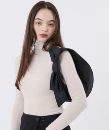 RUFFLE EVERYDAY SM SATCHEL ブラックレースラッフル（ショルダー