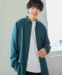 GLOBAL WORK | サラサマレギュラーシャツ長袖/636452(シャツ/ブラウス)