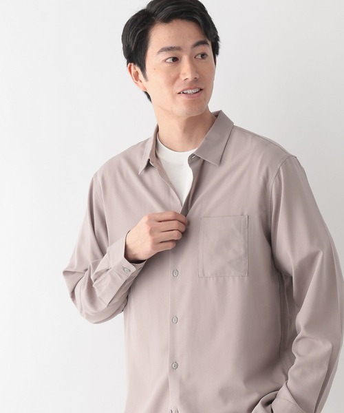 サラサマレギュラーシャツ長袖/636452（シャツ/ブラウス）｜GLOBAL