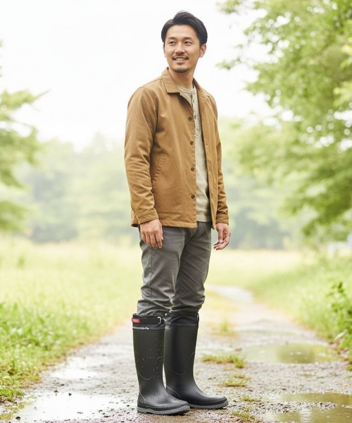 MERCURY（マーキュリー）の「MERCURY マーキュリー パッカブルブーツ（レインシューズ・レディース・ブラック/カーキ・26.5-27/25.5-26/24.5-25/23.5-24）」の3枚目の写真