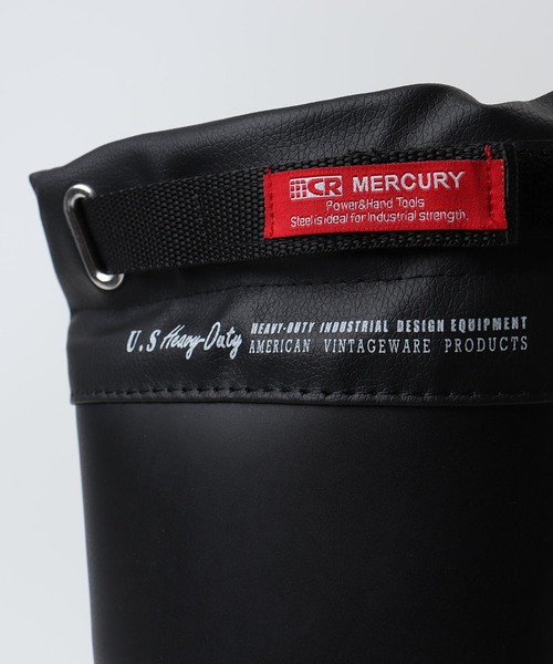 MERCURY（マーキュリー）の「MERCURY マーキュリー パッカブルブーツ（レインシューズ・レディース・ブラック/カーキ・26.5-27/25.5-26/24.5-25/23.5-24）」の6枚目の写真