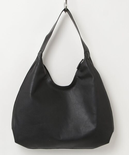 YArKA（ヤーカ）の「【YArKA/ヤーカ】real leather round design one handle big bag [wam10] / リアルレザーワンハンドルデザインビッグバッグ（トートバッグ・レディース・ブラック・FREE）」の17枚目の写真