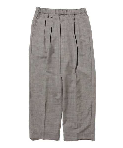 BEAMS PLUS(ビームスプラス)の「2 Pleats Anywhere(wear) Wool(その他パンツ・メンズ・ネイビー/グレー・MEDIUM/LARGE/X-LARGE/SMALL)」の2枚目の写真