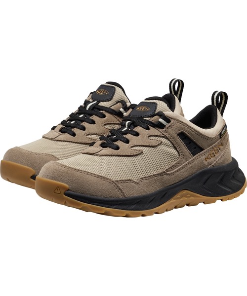 KEEN(キーン)の「HIGHTRAIL WP / ハイトレイル ウォータープルーフ / キッズ 防水ハイキングシューズ(スニーカー・キッズ・ベージュ系その他・23.5cm/22.5cm/22cm/21cm/20cm)」の4枚目の写真