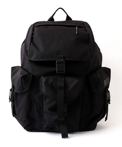 BAICYCLON by Bagjack（バイシクロン バイ バグジャック）の「【BAICYCLON by bagjack】《15インチ対応》コーデュラナイロン DRAWSTRING BACKPACK（NCL-04）（バックパック/リュック・メンズ・ブラック・FREE）」の2枚目の写真