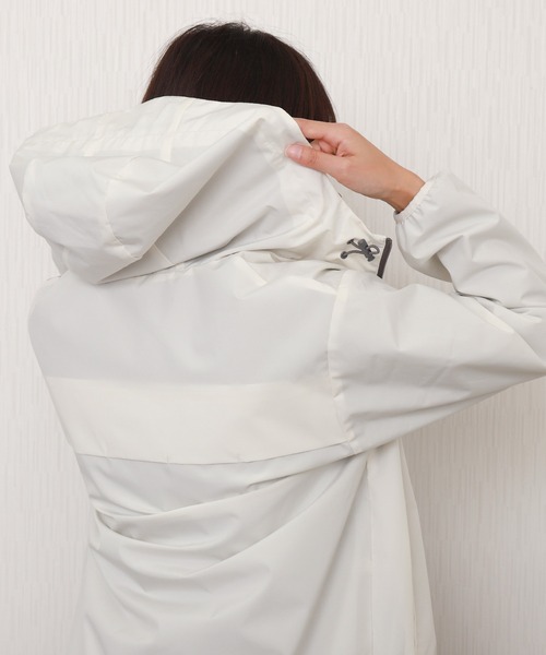 libelle more（リベル モア）の「【撥水加工】防風フード付きブルゾン（ブルゾン・レディース・アイボリー/グレイッシュベージュ/オリーブ/ブラック/ピンク・M/L）」の9枚目の写真