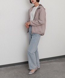 libelle more（リベル モア）の「【撥水加工】防風フード付きブルゾン（ブルゾン）」