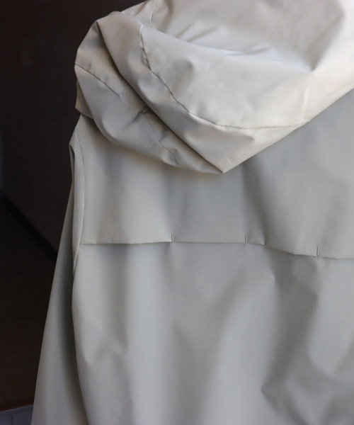 libelle more（リベル モア）の「【撥水加工】防風フード付きブルゾン（ブルゾン・レディース・アイボリー/グレイッシュベージュ/オリーブ/ブラック/ピンク・M/L）」の10枚目の写真