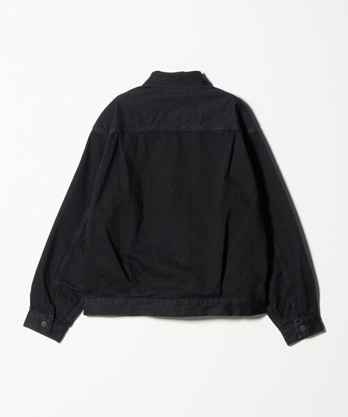 BEAUTY&YOUTH UNITED ARROWS(ビューティーアンドユースユナイテッドアローズ)の「フェード ブラック デニム ブルゾン(デニムジャケット・メンズ・ブラック・S/M/XL/L)」の2枚目の写真