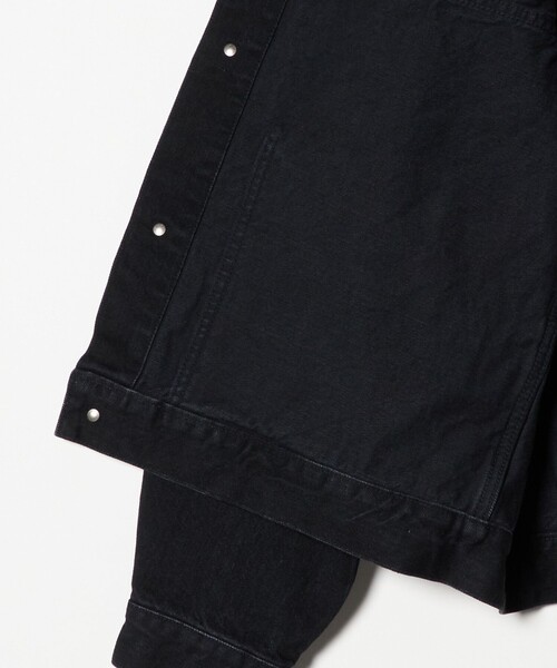 BEAUTY&YOUTH UNITED ARROWS(ビューティーアンドユースユナイテッドアローズ)の「フェード ブラック デニム ブルゾン(デニムジャケット・メンズ・ブラック・S/M/XL/L)」の9枚目の写真
