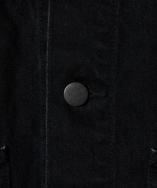 BEAUTY&YOUTH UNITED ARROWS（ビューティーアンドユースユナイテッドアローズ）の「フェード ブラック デニム ブルゾン（デニムジャケット・メンズ・ブラック・S/M/XL/L）」の15枚目の写真