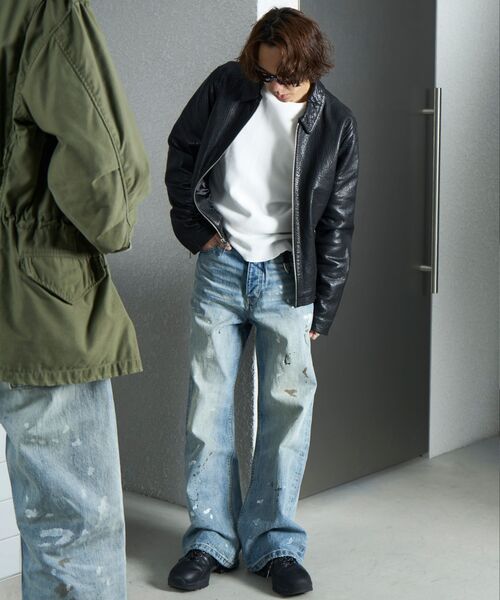 PULP/417EDIFICE（パルプフォーワンセブンエディフィス）の「NO MAINTENANCE / ノーメンテナンス BAGGY JAPANESE DENIM EX（デニムパンツ・メンズ・ブルー系その他・32/30/28）」の20枚目の写真