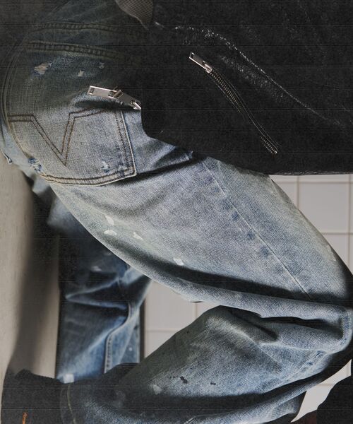 PULP/417EDIFICE（パルプフォーワンセブンエディフィス）の「NO MAINTENANCE / ノーメンテナンス BAGGY JAPANESE DENIM EX（デニムパンツ・メンズ・ブルー系その他・32/30/28）」の17枚目の写真