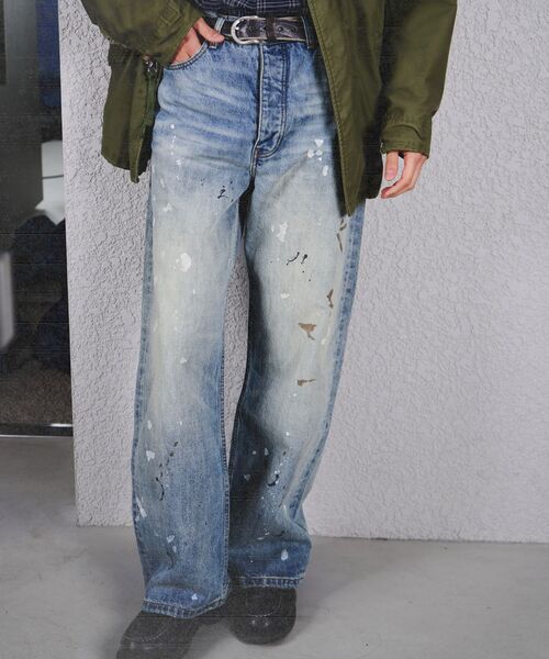 PULP/417EDIFICE（パルプフォーワンセブンエディフィス）の「NO MAINTENANCE / ノーメンテナンス BAGGY JAPANESE DENIM EX（デニムパンツ・メンズ・ブルー系その他・32/30/28）」の18枚目の写真