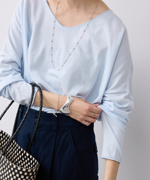 【りか】6点おまとめ　スローブイエナ　Vネック長袖プルオーバーブラウス　M SLOBE IENA（スローブイエナ）の「Vネックスウェットプルオーバー