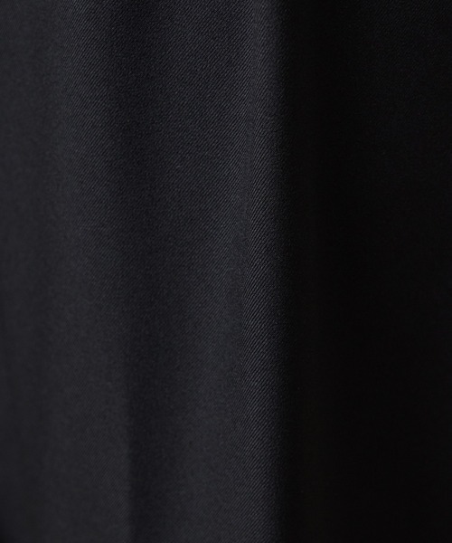 AIMER（エメ）の「ツイルストレッチワイドパンツ【セットアップ可能】（その他パンツ・レディース・ブラック/ブラウン・MEDIUM）」の9枚目の写真