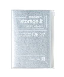 MARK'S（マークス）の「マークス 手帳 2026 スケジュール帳 2026年3月始まり 月間ブロック B6変型 ストレージイット/テクスチャー（手帳/メモ帳）」