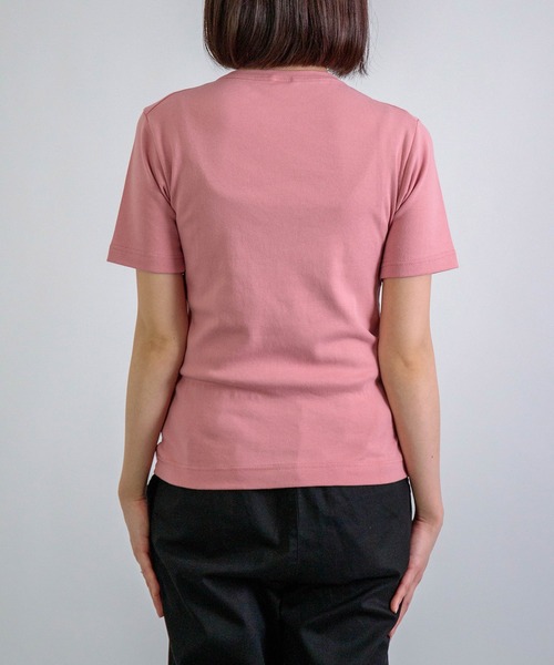 gicipi（ジチピ）の「[gicipi] CRISTALLO/2513P クルーネック Tシャツ（Tシャツ/カットソー・レディース・ピンク・1）」の7枚目の写真