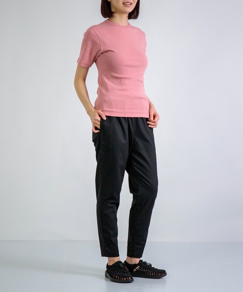 gicipi（ジチピ）の「[gicipi] CRISTALLO/2513P クルーネック Tシャツ（Tシャツ/カットソー・レディース・ピンク・1）」の4枚目の写真