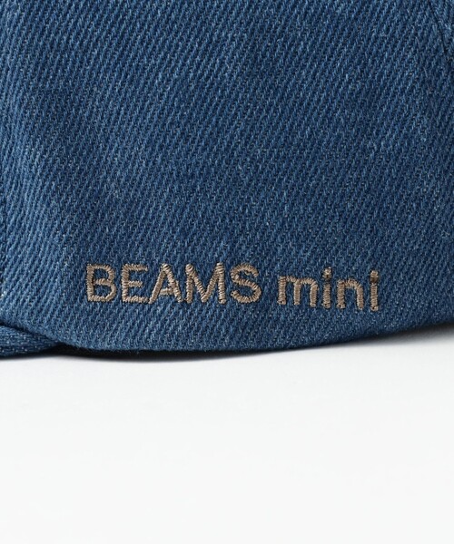 BEAMS mini(ビームスミニ)の「リボンキャップ 2026SS 子供服 夏物 外遊び プチプラ レジャー(ハット・キッズ・ライトブルー/インディゴブルー・ONE SIZE)」の11枚目の写真