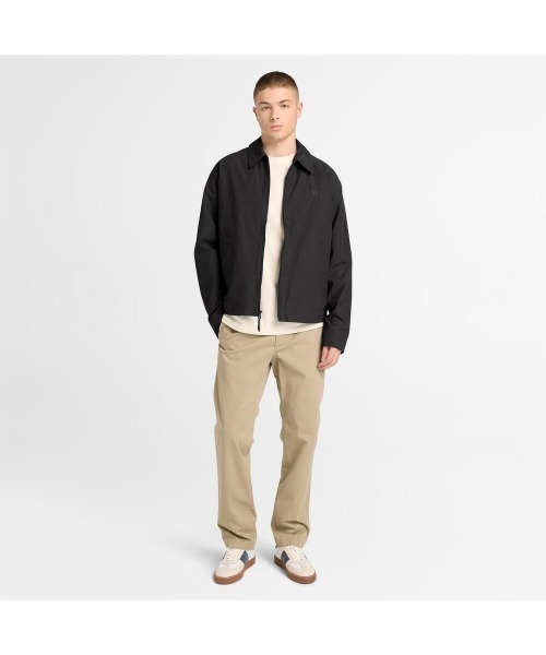 Timberland(ティンバーランド)の「DWR コットン ボンバー メンズ(MA-1・メンズ・ブラック・LARGE/MEDIUM/SMALL/X-LARGE)」の2枚目の写真