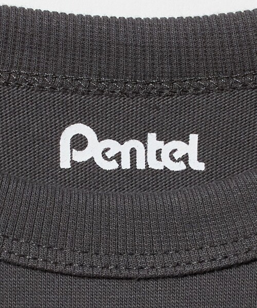 green label relaxing（グリーンレーベルリラクシング）の「＜Pentel＞ロングスリーブTシャツ（ダークグレー） / キッズ 100cm-130cm（Tシャツ/カットソー・キッズ・ダークグレー・100cm/120cm/110cm/130cm）」の14枚目の写真