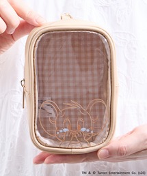 TOM&JERRY（トムアンドジェリー）の「FLAPPER フラッパー:トムとジェリー　推し活　ぬいポーチ（ポーチ）」