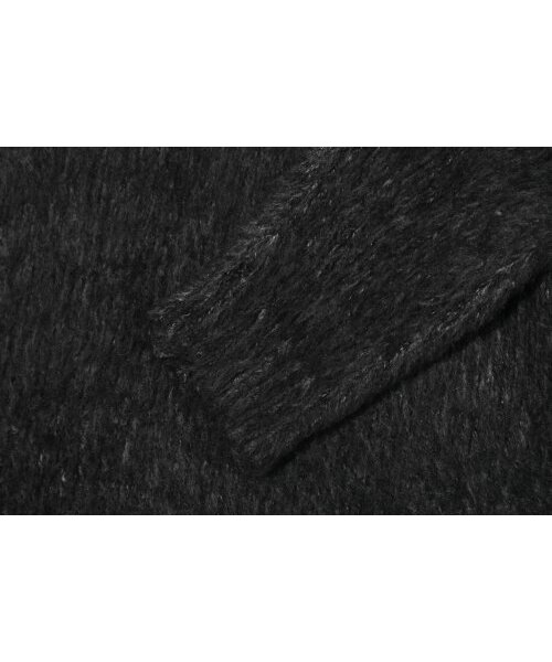 BASEMOMENT(ベースモーメント)の「バルキーブラシクルーネックニットチャコール(ニット/セーター・メンズ・その他・MEDIUM/LARGE)」の4枚目の写真
