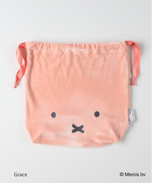 Right-on(ライトオン)の「miffy ルームウェアセット (かわいい / リラックス / ストレッチ / おしゃれ)(ルームウェア/パジャマ・レディース・ピンク/ネイビー×ホワイト・M/L)」の9枚目の写真