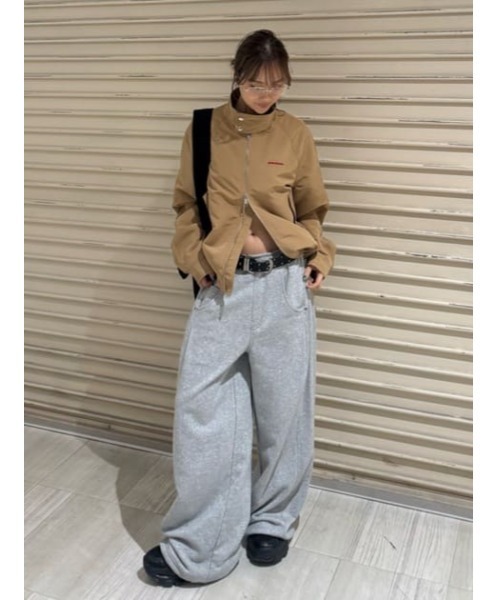 SLY（スライ）の「ESQWE HARRINGTON JKTHROW エスクェハリントンジャケット 春服（ブルゾン・レディース・ベージュ・FREE）」の13枚目の写真