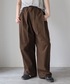 YENNA（イェンナ）の「ボリュームタックコットンワイドパンツ / チノワイドパンツ（チノパンツ・FREE）」