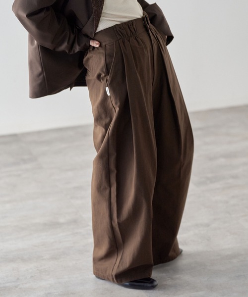model：163cm. 着用サイズ：FREE