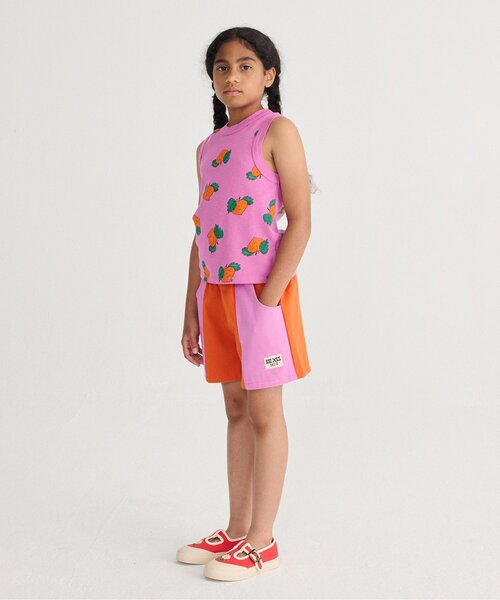 BOBO CHOSES(ボボショーズ)の「総柄Tangerineタンクトップ【キッズ】(タンクトップ・キッズ・ローズ・130/120/110/100)」の3枚目の写真