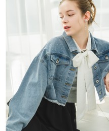 ラメ キラキラ」に該当するデニムジャケットファッション通販 - ZOZOTOWN