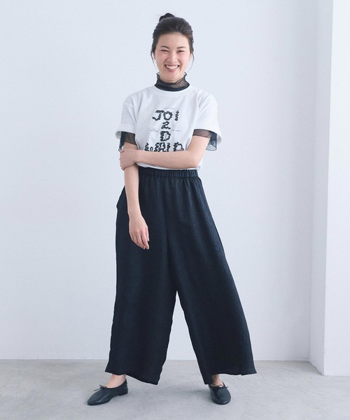 I am I in fact...(アイアムアイインファクト)の「JOI2D TEE(Tシャツ/カットソー・レディース・ホワイト・FREE)」の11枚目の写真