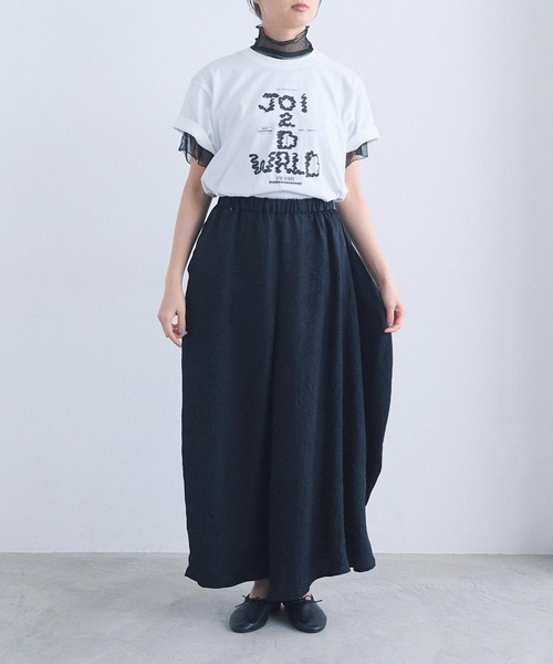 I am I in fact...(アイアムアイインファクト)の「JOI2D TEE(Tシャツ/カットソー・レディース・ホワイト・FREE)」の16枚目の写真