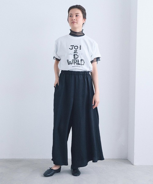 I am I in fact...(アイアムアイインファクト)の「JOI2D TEE(Tシャツ/カットソー・レディース・ホワイト・FREE)」の10枚目の写真