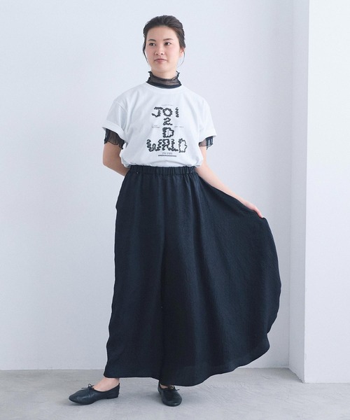 I am I in fact...(アイアムアイインファクト)の「JOI2D TEE(Tシャツ/カットソー・レディース・ホワイト・FREE)」の12枚目の写真