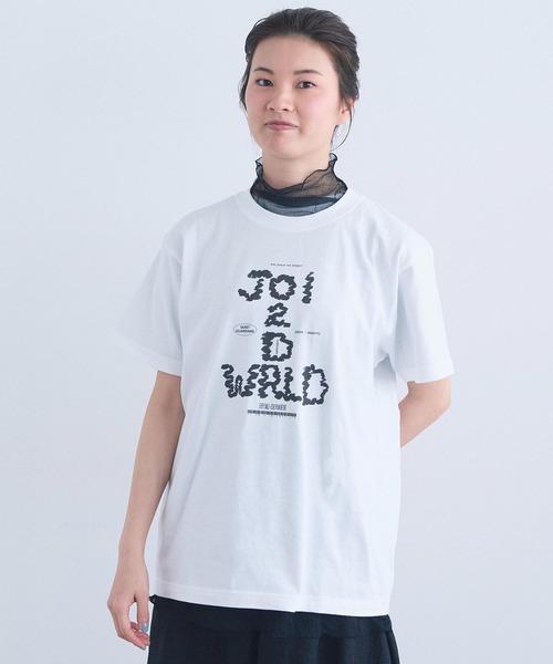 I am I in fact...(アイアムアイインファクト)の「JOI2D TEE(Tシャツ/カットソー・レディース・ホワイト・FREE)」の5枚目の写真