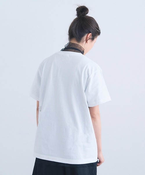 I am I in fact...(アイアムアイインファクト)の「JOI2D TEE(Tシャツ/カットソー・レディース・ホワイト・FREE)」の8枚目の写真