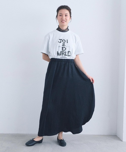 I am I in fact...(アイアムアイインファクト)の「JOI2D TEE(Tシャツ/カットソー・レディース・ホワイト・FREE)」の19枚目の写真