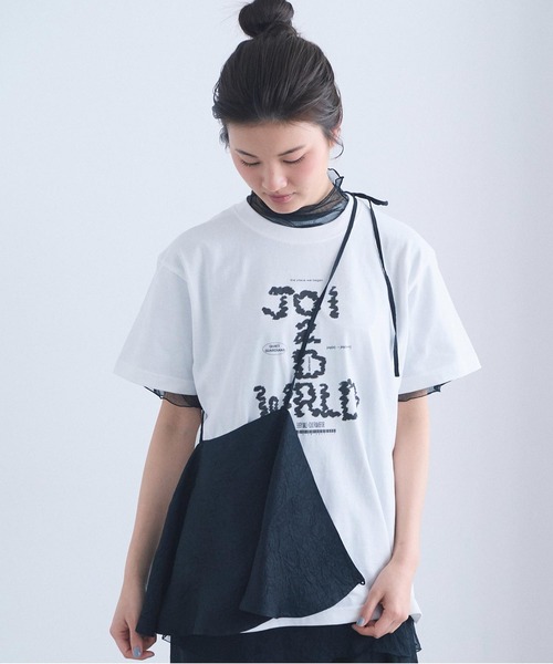 I am I in fact...(アイアムアイインファクト)の「JOI2D TEE(Tシャツ/カットソー・レディース・ホワイト・FREE)」の18枚目の写真