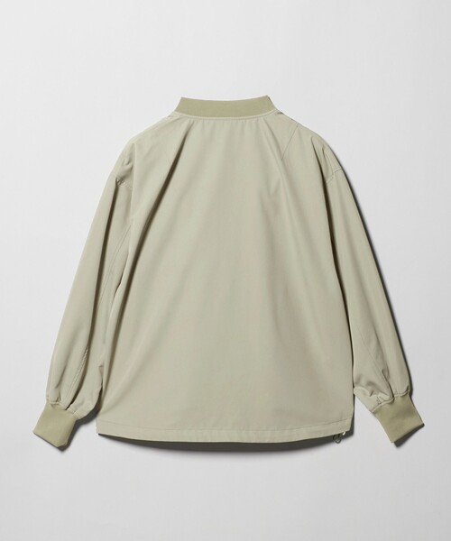 A DAY IN THE LIFE UNITED ARROWS(アデイインザライフユナイテッドアローズ)の「ヘムコード ライトブルゾン <A DAY IN THE LIFE>(ブルゾン・レディース・オリーブ/オフホワイト/ブラック/その他1・FREE)」の15枚目の写真