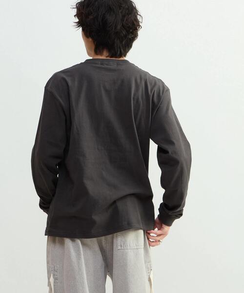 CONVERSE TOKYO（コンバーストウキョウ）の「SPINDLE LOGO LONGSLEEVE TEE（Tシャツ/カットソー・レディース・ホワイト/ピンク/グリーン/スミクロ・MEDIUM/SMALL）」の19枚目の写真