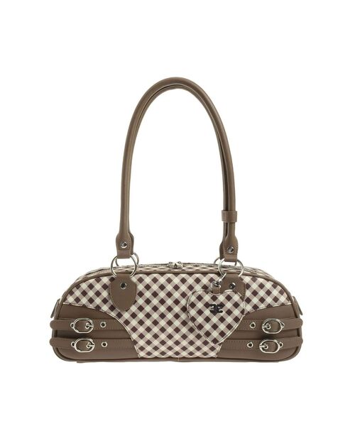 EMODA（エモダ）の「ワイドボストンベルトショルダーバッグ（ハンドバッグ・レディース・ブラック/ブラウン/ホワイト・FREE）」の18枚目の写真